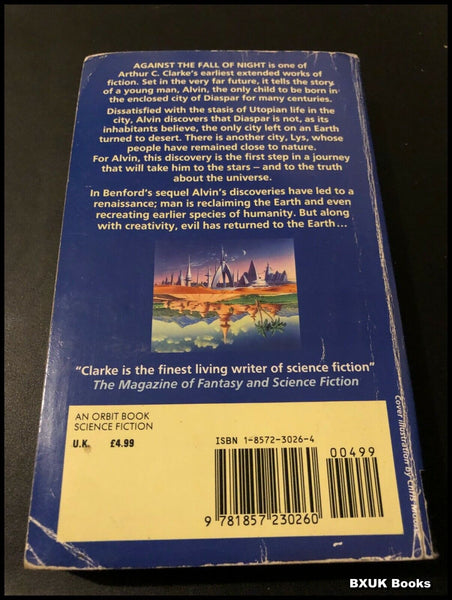 Against/Beyond the Fall of Night by Arthur C. Clarke, Gregory Benford (Paperback 1992)