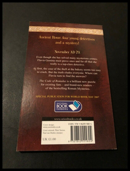 The Code of Romulus by Caroline Lawrence (Paperback, 2007) Brand New Book