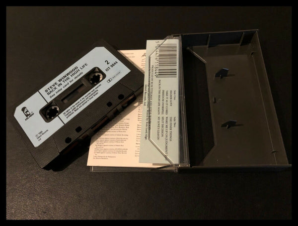 Steve Winwood Back in the Highlife Music Cassette Tape - ICT 9844