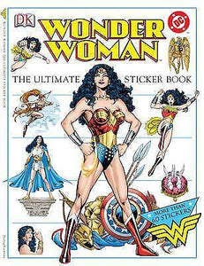 Wonder Woman Ultimate Sticker Book by DC Comics (Paperback, 2003) New