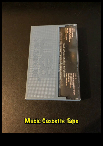 Jackson Browne World In Motion Music Cassette Tape WEA - 960830-4