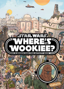 Star Wars: Where's the Wookiee? Search and Find Book Paperback New