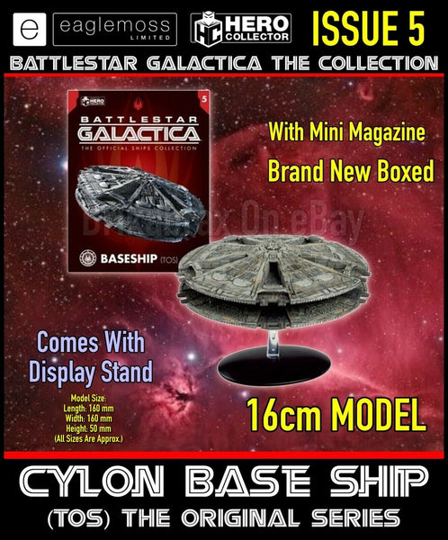 Eaglemoss The Battlestar Galactica Ships Collection - Models (Select Item) New