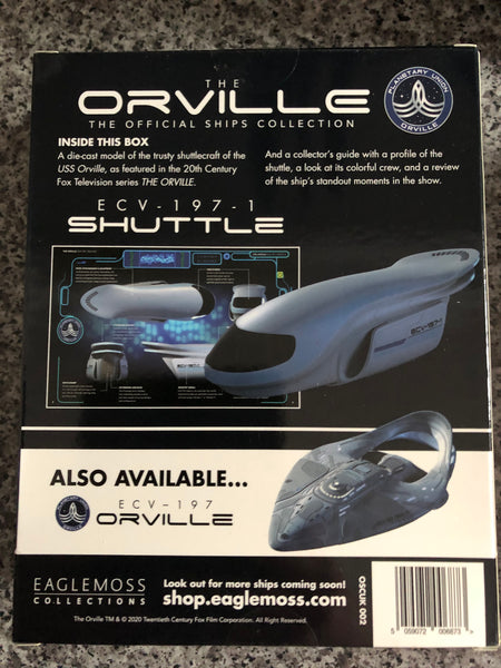 Union Shuttle (ECV-197-1) ISSUE #2 The Orville Starships Collection