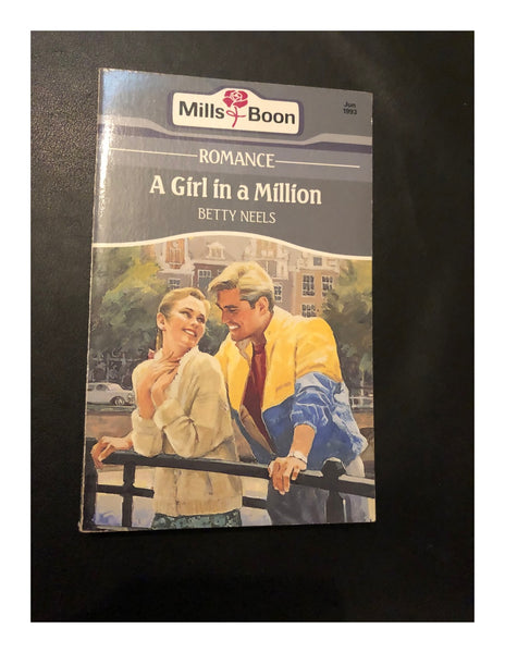 Miils & Boon: A Girl in a Million by Betty Neels (Paperback 1993)