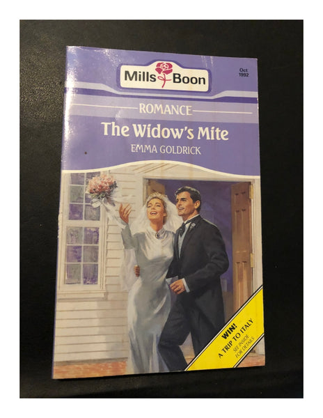 The Widow's Mite by Emma Goldrick (Paperback 1992) A Mills & Boon Book