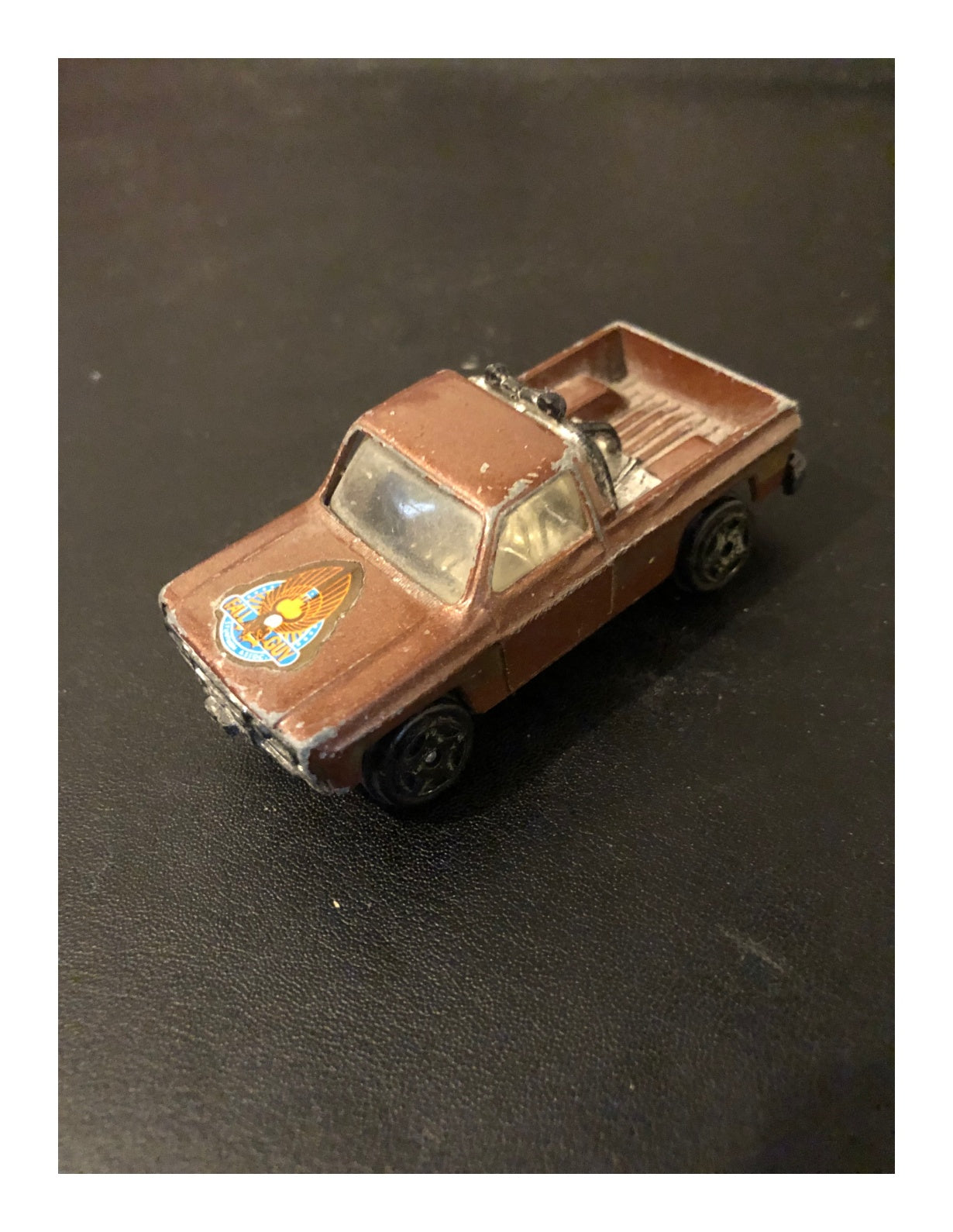Ertl FALL GUY GMC Pick-Up Truck 1/64 Diecast Car Vintage Toy