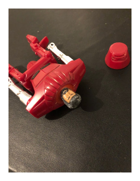 Kitbash Mego Disney's The Back Hole Maximillian Action Figure With Reinhardt Head