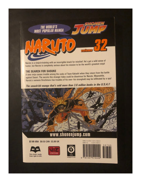 Naruto Volume 32 by Masashi Kishimoto (Paperback 2008)