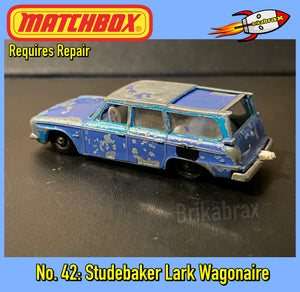 Lesney Matchbox Series No. 42: Studebaker Lark Wagonaire Toy Car