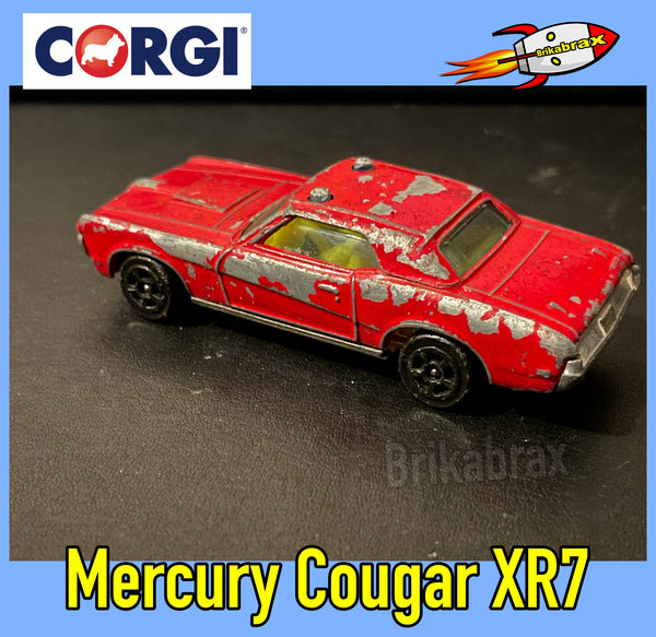 Corgi Juniors Whizzwheels Toy Car: Mercury Cougar XR7 - PAT APP 3396/69