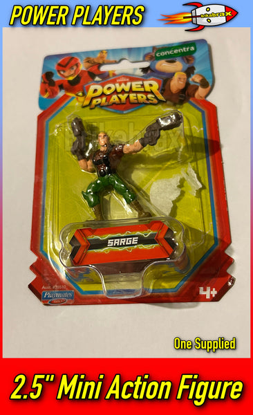 Power Players Action Mini Figures New Sealed (Select Item)