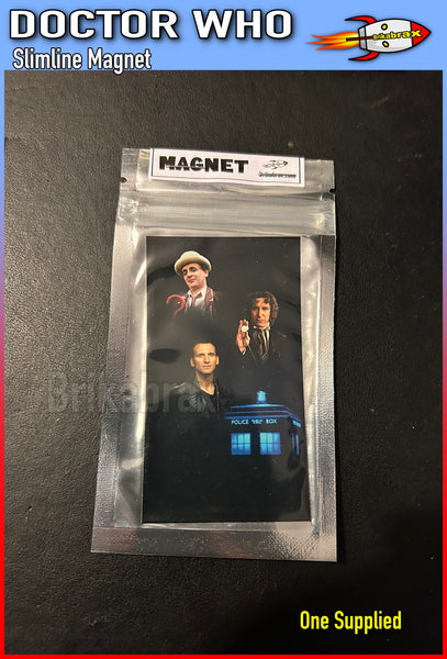 Doctor Who Slimline Magnets The Doctors (Select Item) New