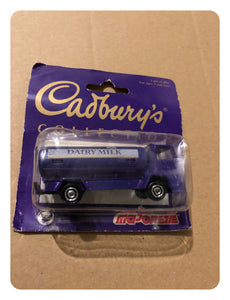 Majorette: Cadbury's Collection Dairy Milk Tanker Truck - Vintage New Sealed