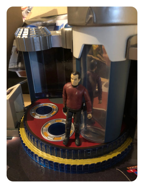 Star Trek 2009 USS Enterprise Transporter Room w/Scotty Figure