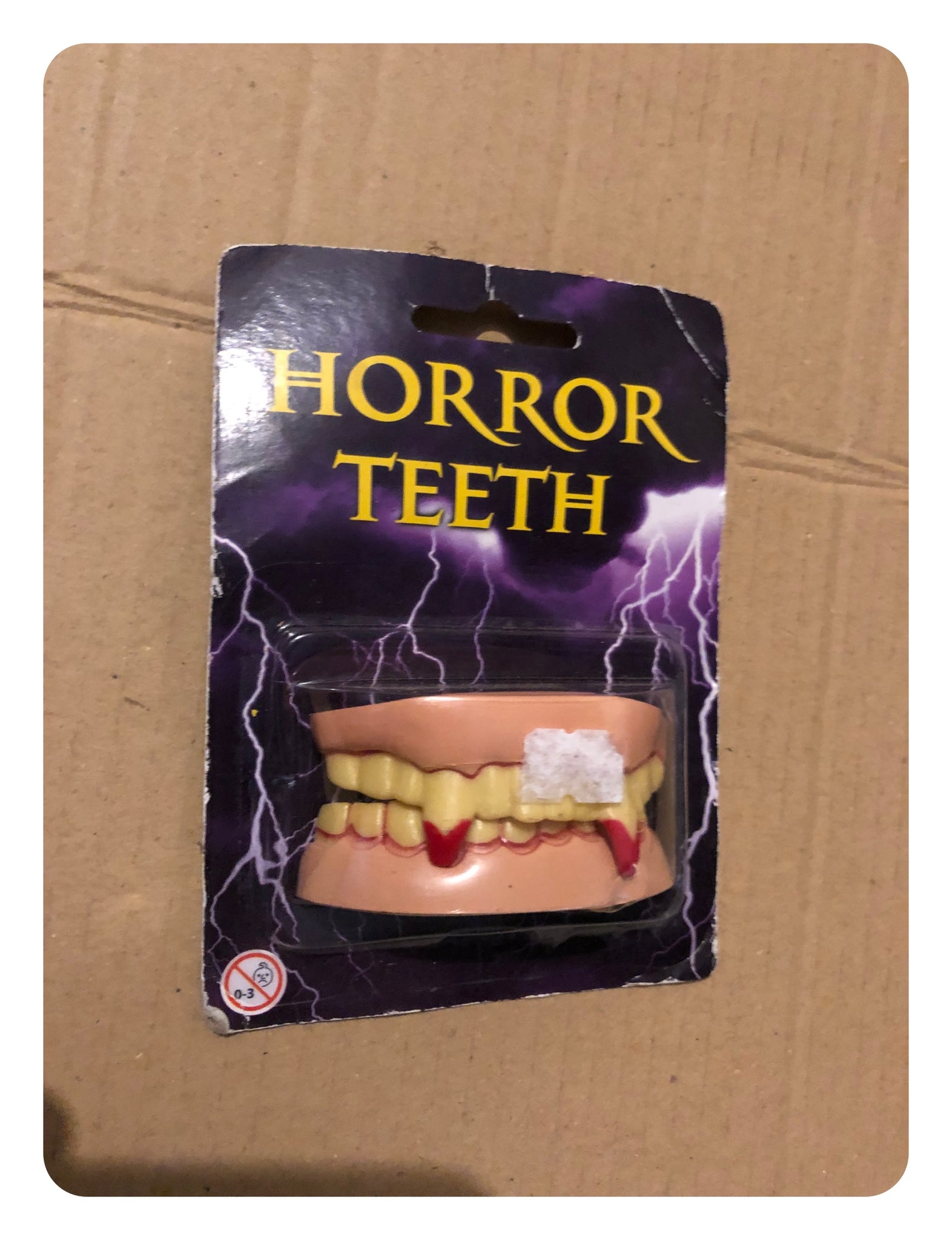 Horror Teeth - Prop Fancy Dress Teeth - Vampire