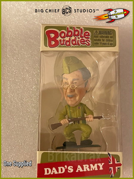 Big Cheif Studios Official Dad's Army Mini Bobble Buddies (Select Item) New Sealed