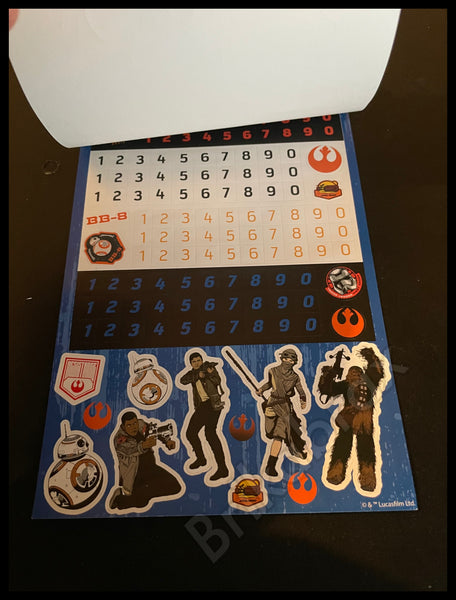 Star Wars Stickers - Over 700 Stickers - Kids Fun Activity Home Schooling