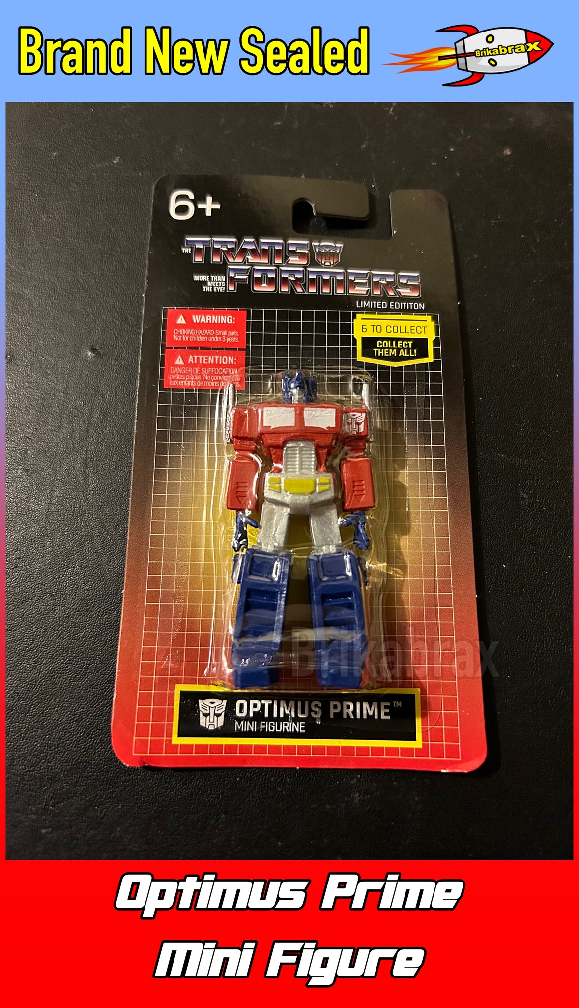 Transformers 2.5" Mini Action Figures Limited Edition (Select Item) New Sealed