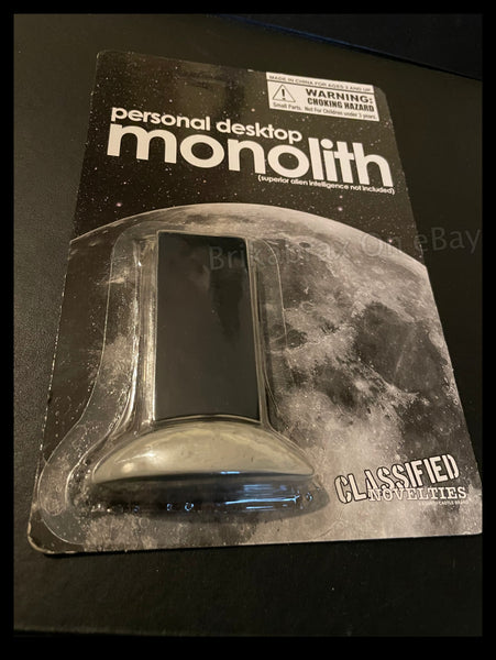 2001 A Space Odyssey 3" Desktop Monolith Mini Model by Toynk - Brand New Carded