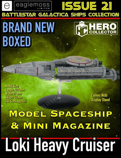 Eaglemoss The Battlestar Galactica Ships Collection - Models (Select Item) New