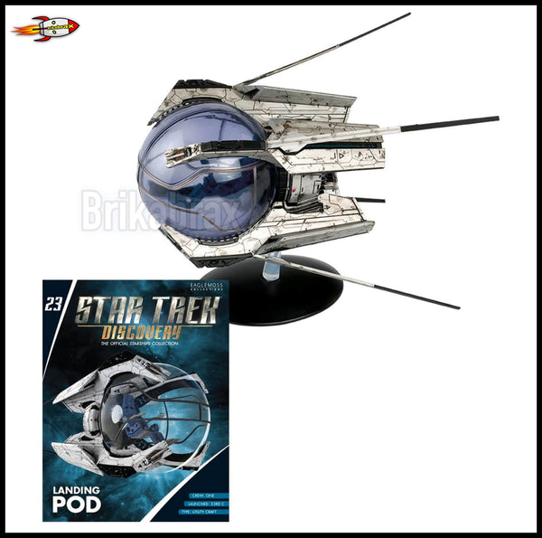 Eaglemoss Star Trek Discovery Starships Collection Model & Magazine: Landing Pod