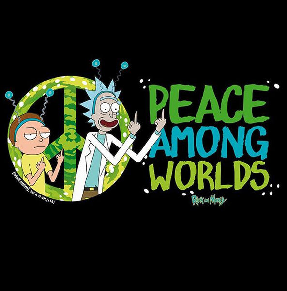 Rick and Morty Messenger Bag (Peace Among Worlds)