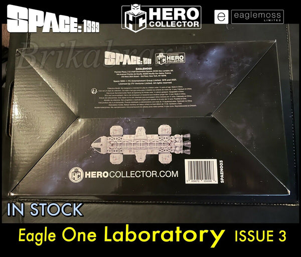 Eaglemoss: Space 1999 Eagle One Laboratory - Issue 3 - Brand New