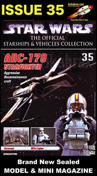 Star Wars The Official Starships & Vehicles Collection (Select Item) by Deagostini - New