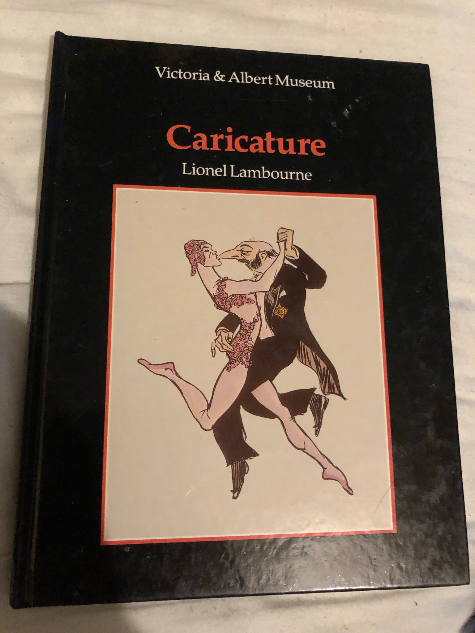 Victoria & Albert Museum Caricature Book by Lionel Lambourne 1983