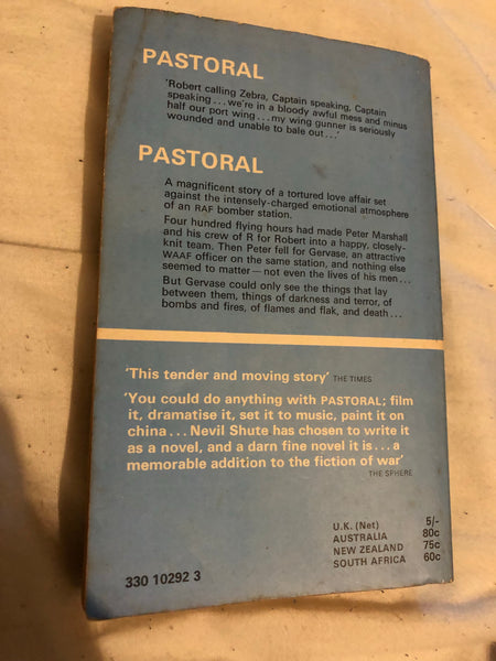 Pastoral by Nevil Shute (Paperback 1969)