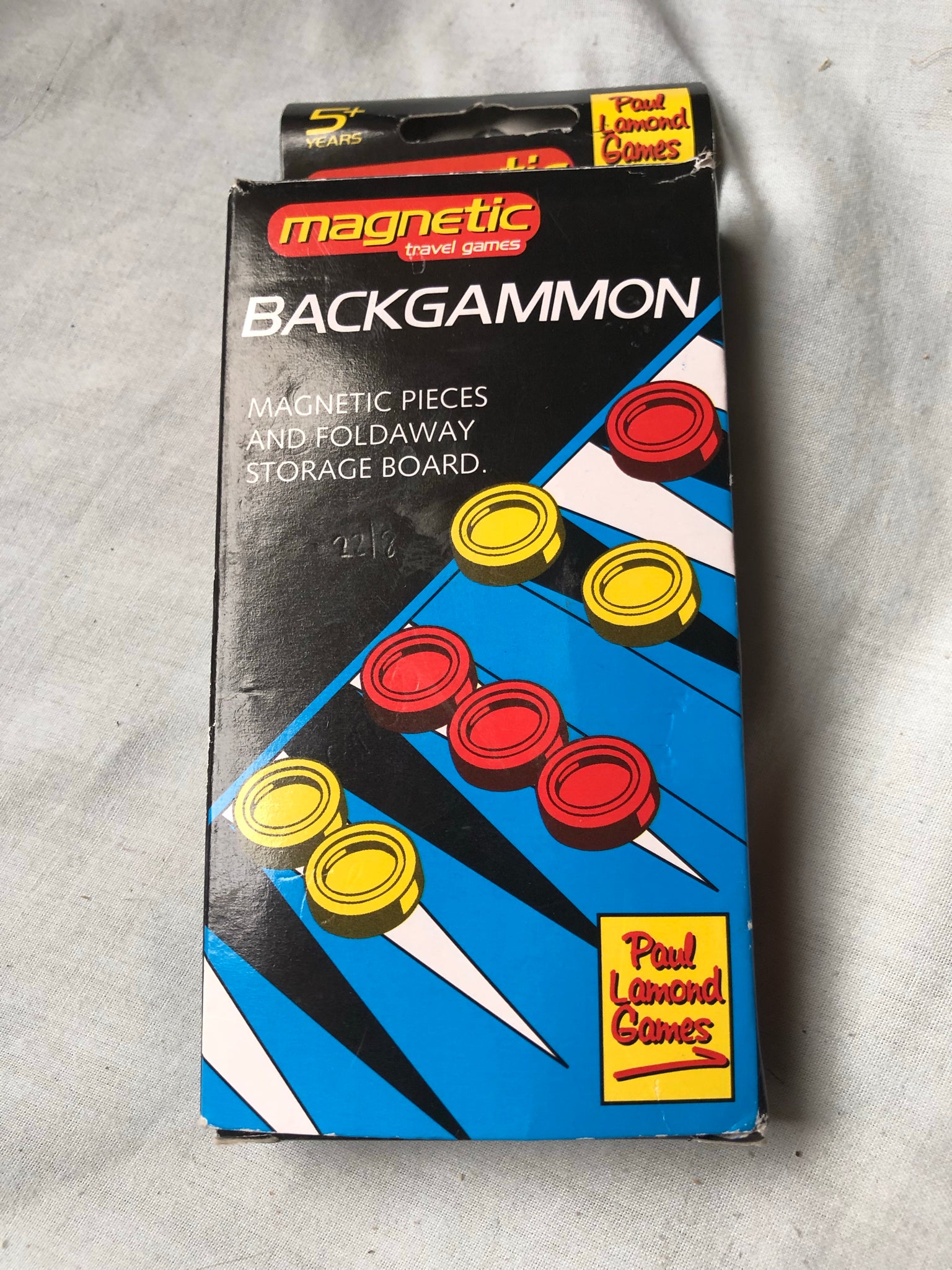 Magnetic Travel Game: Backgammon - New