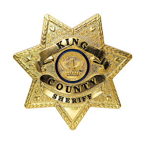 Rick Grimes Sheriff's Badge Prop Replica 1.1 Scale