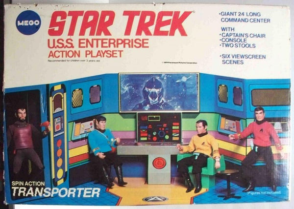 Vintage Mego Toys Star Trek: The Original Series Playset: Enterprise Bridge Playset