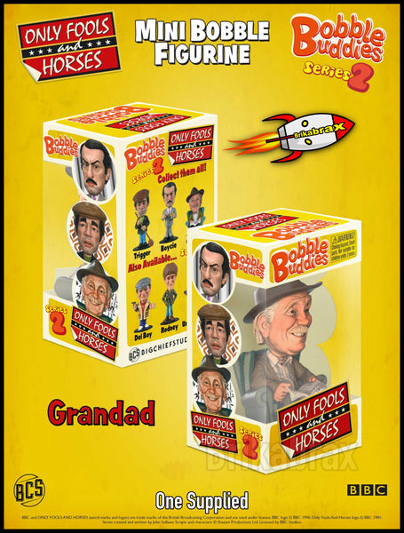 Big Cheif Studios: Only Fools & Horses Mini Bobble Heads - New (Select Item)