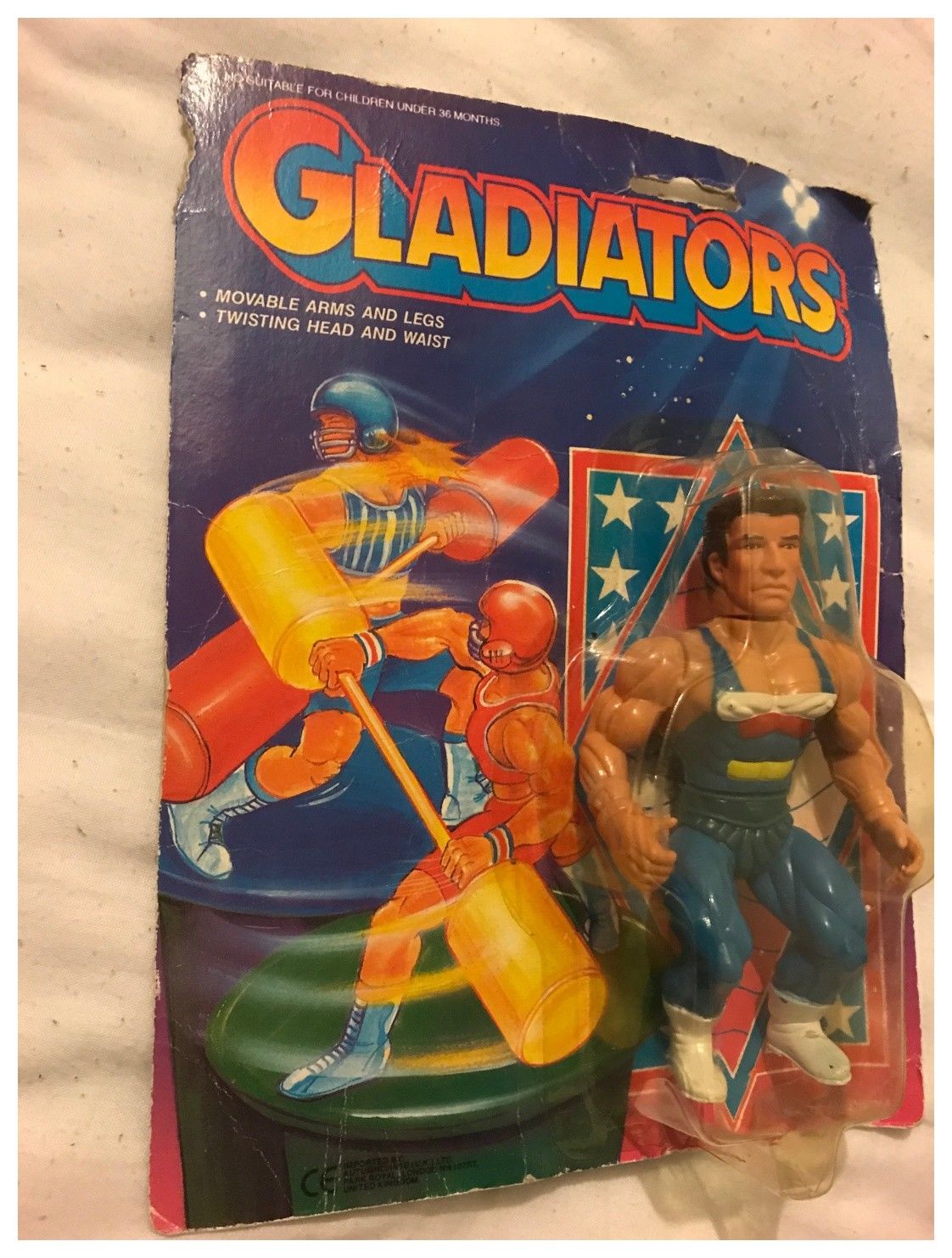 Gladiator Action Figure By Autumn Chase Ltd - Vintage 1980s - Sealed