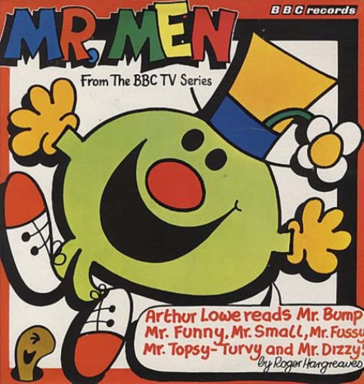 Mr Men From The BBC TV Series - VINYL - LP - 1978 - Stories Read By Arthur Lowe