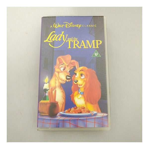 Lady And The Tramp [VHS] [Disney 1955] USED