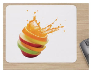 Fruit Salad Image - Home Computer Soft Mouse Mat With Image Printed On It