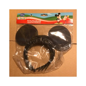 Mickey Mouse Ears Party Ears Headbands Pack Of 4 - New Sealed