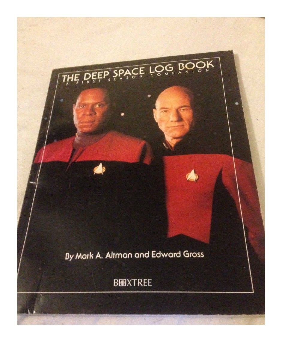 Star Trek Deep Space Nine Log Book : A First Season Companion (Paperback 1994) - USED