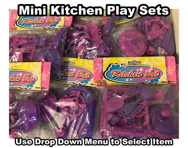 Kids Pink Mini Kitchen Set - By Ackerman Toys - New Sealed