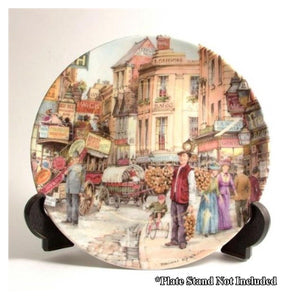 Davenport Pottery Collectors Plate - Brian Eden : The Onion Seller No. A5819