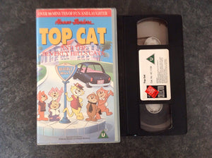 Top Cat - And The Beverly Hills Cats (VHS) Video Cassette Tape (UK PAL) - USED