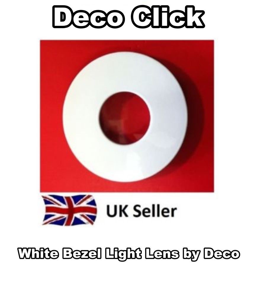 Deco Click White Bezel Light Lens by Deco